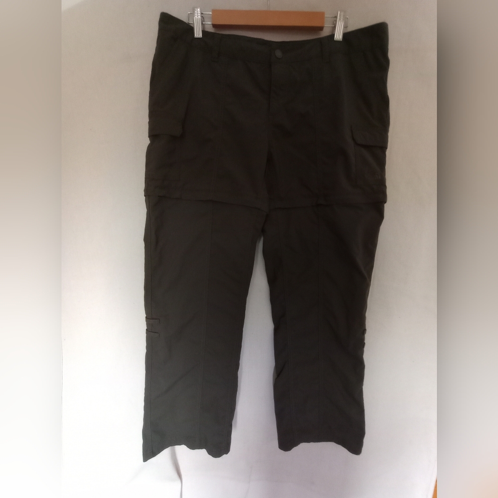 THE NORTH FACE Women's Olive convertible Hiking Pants Paramount 2.0 Size 16